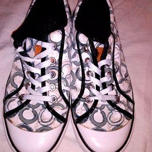 Gently Used Coach Tennis Shoes